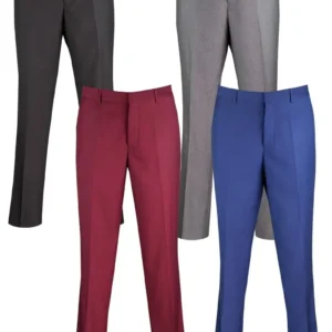 Mens Premium Formal Trousers - 4 Color Collection